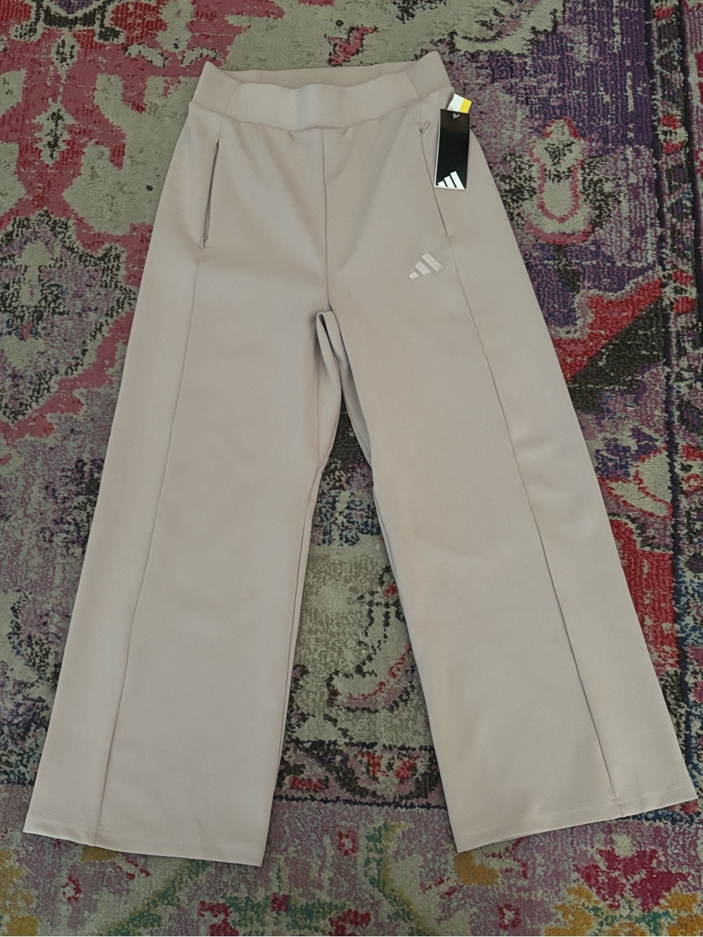 adidas Mauve Wide-Leg woman Pants size small